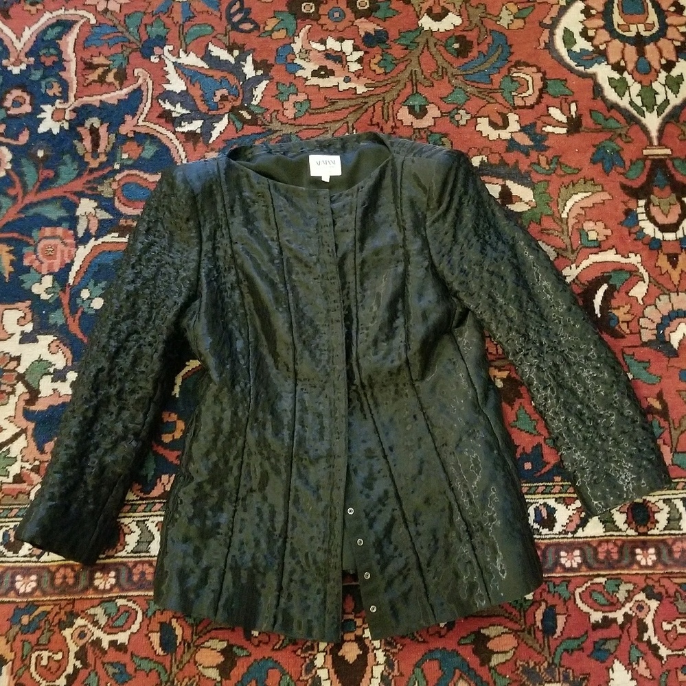 ARMANI COLLEZIONI black Jacket